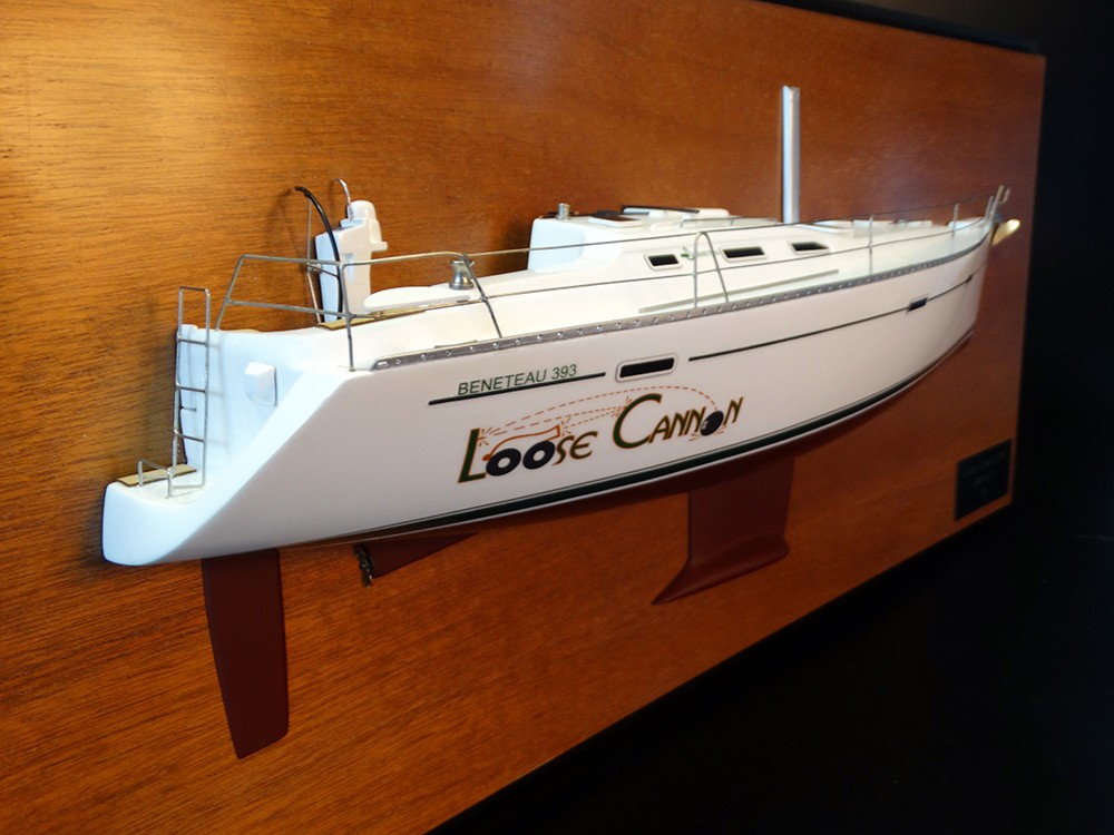 Custom Half Models - Beneteau - Beneteau 393 custom half model - Abordage