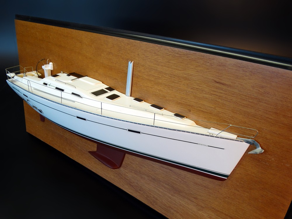 Custom Half Models - Beneteau - Beneteau 393 custom half model - Abordage