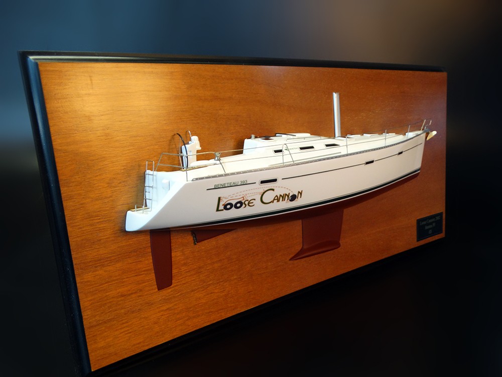 Custom Half Models - Beneteau - Beneteau 393 custom half model - Abordage