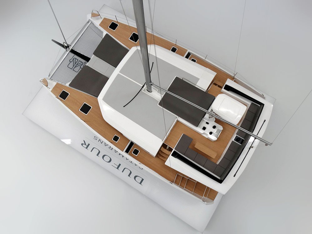 Custom Models - Dufour Yachts - Dufour 48 Catamaran custom model - Abordage