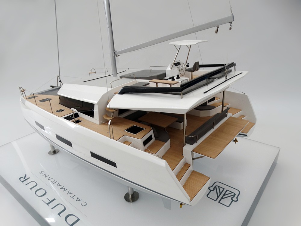 Custom Models - Dufour Yachts - Dufour 48 Catamaran custom model - Abordage
