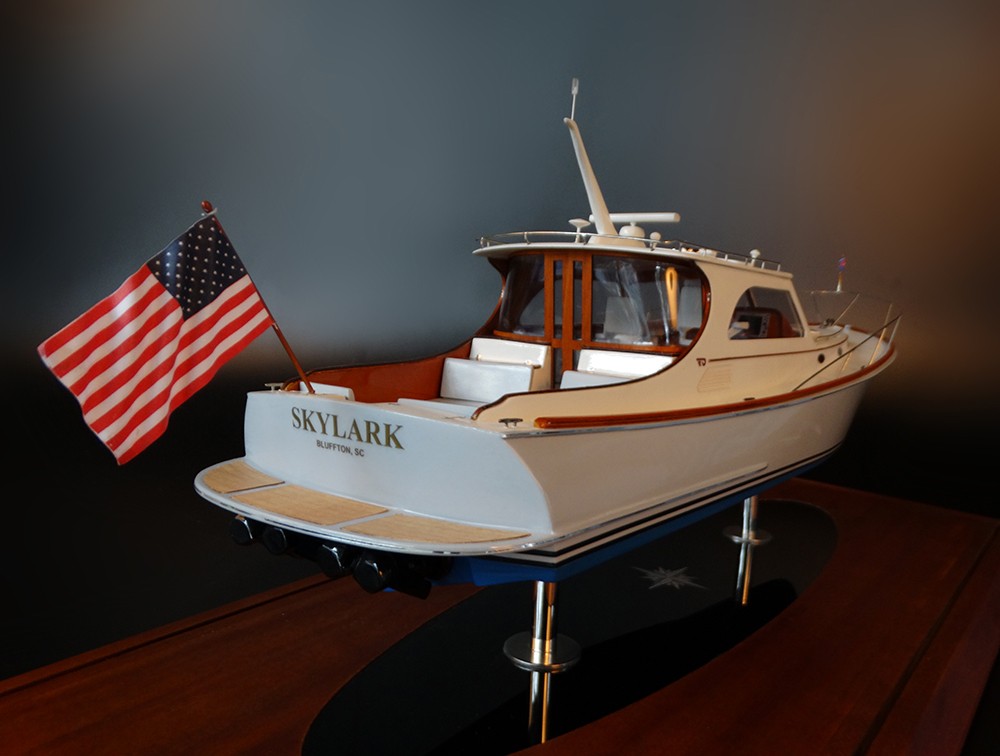 Custom Models - Hinckley - Hinckley Talaria 44 custom model - Abordage