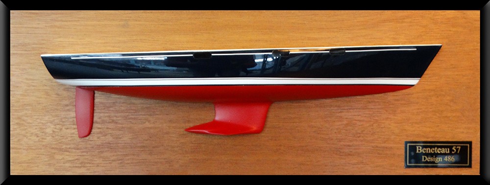 Custom Half Models - Beneteau - Beneteau 57 half hull - Abordage