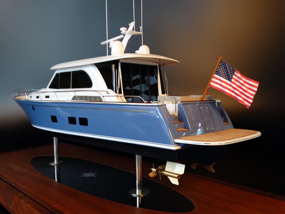 Custom Models - Sabre Yachts - Sabre 66 Dirigo custom model - Abordage