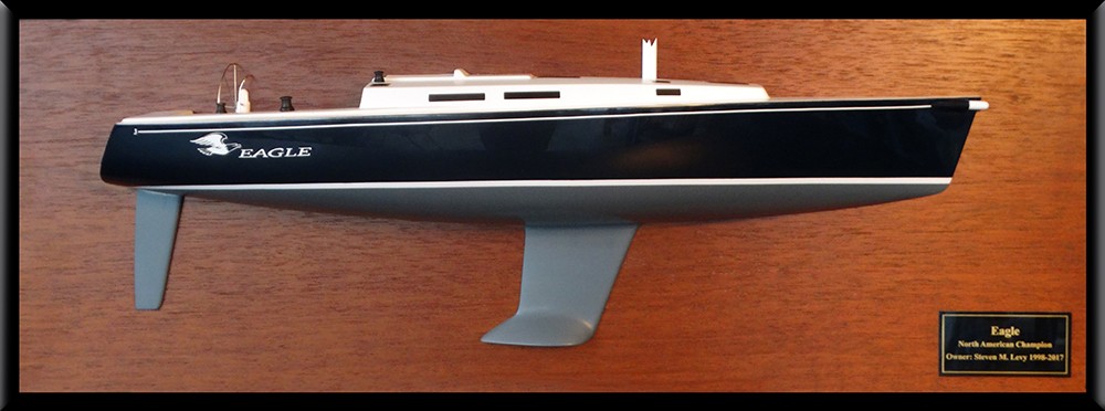 Custom Half Models - JBoats - J120 half model with deck details - Abordage