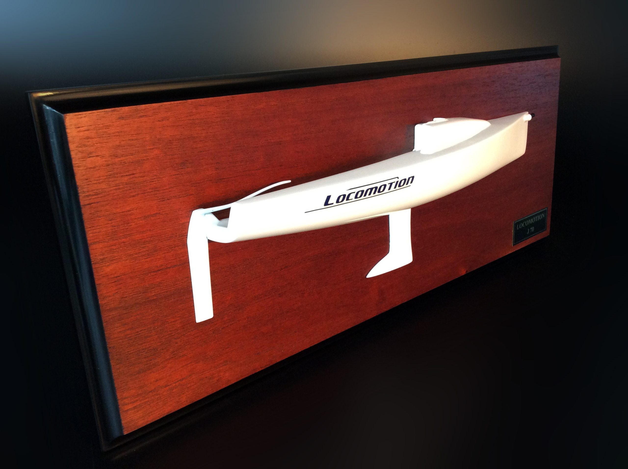 Custom Half Models - JBoats - J70 half hull with no deck details - Abordage