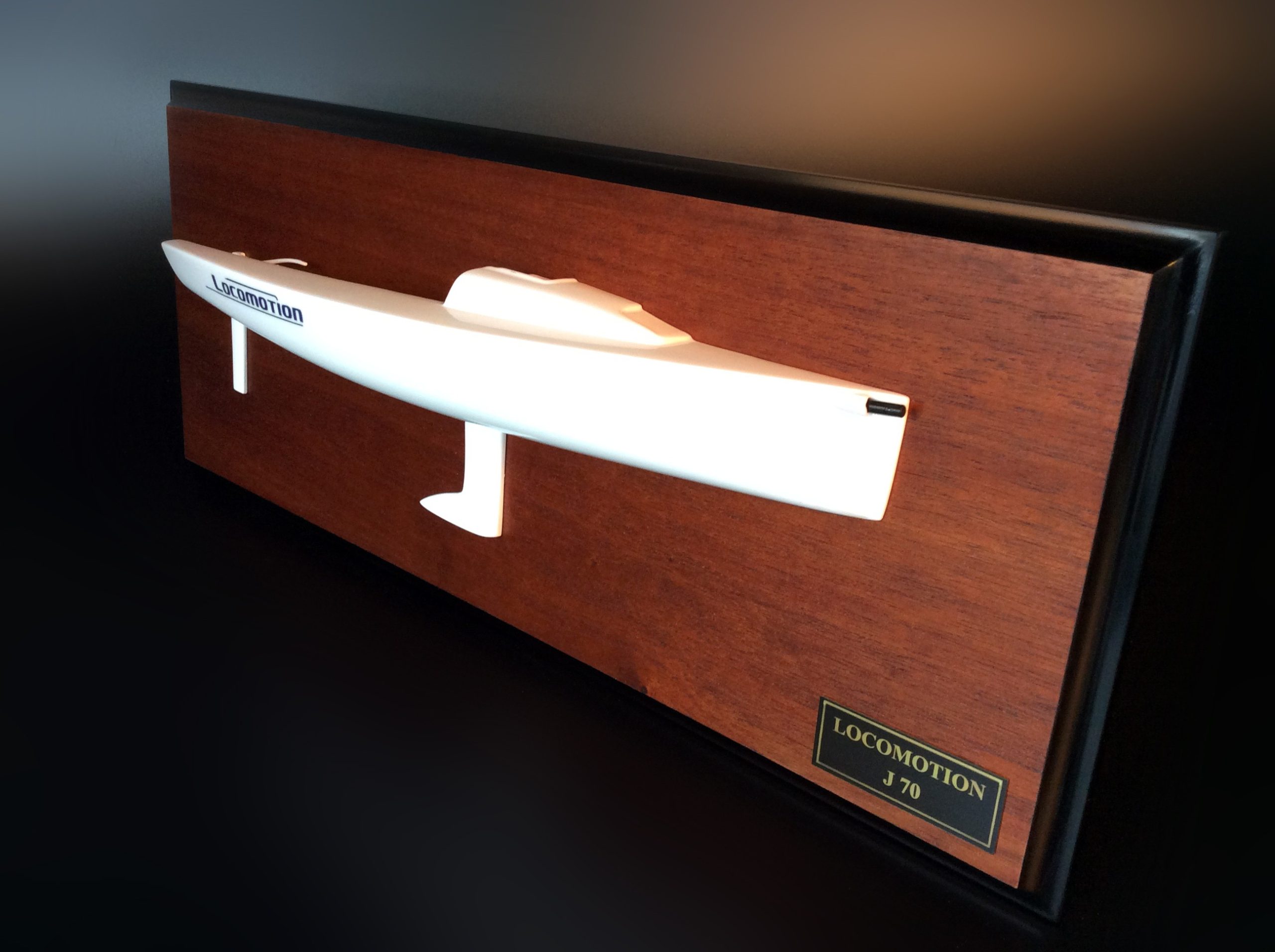 Custom Half Models - JBoats - J70 half hull with no deck details - Abordage