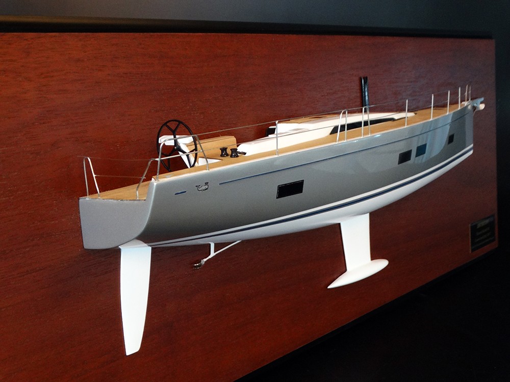 Custom Half Models - Grand Soleil - Grand Soleil 58 half model - Abordage