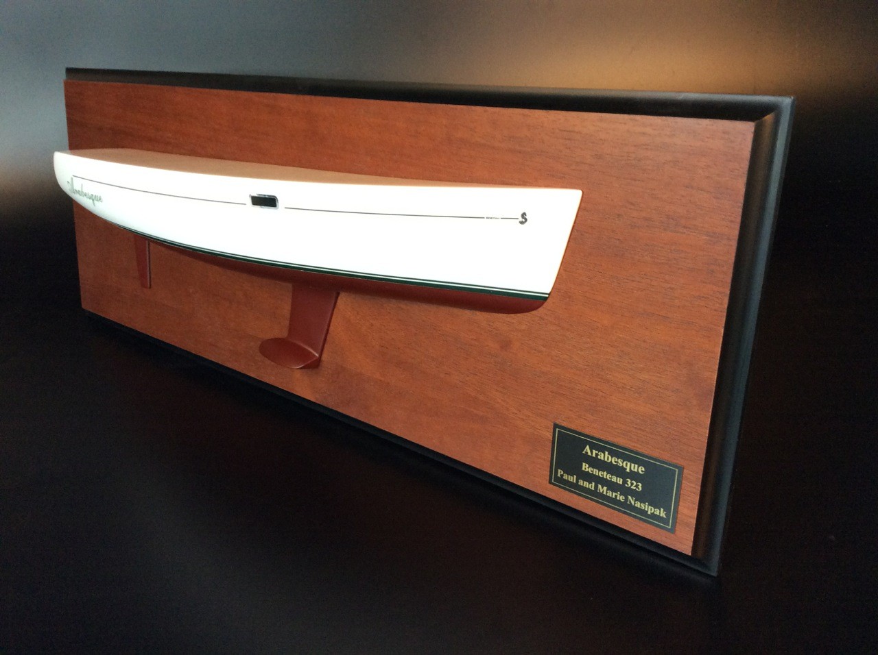 Custom Half Models - Beneteau - Beneteau Oceanis 323 half hull - Abordage