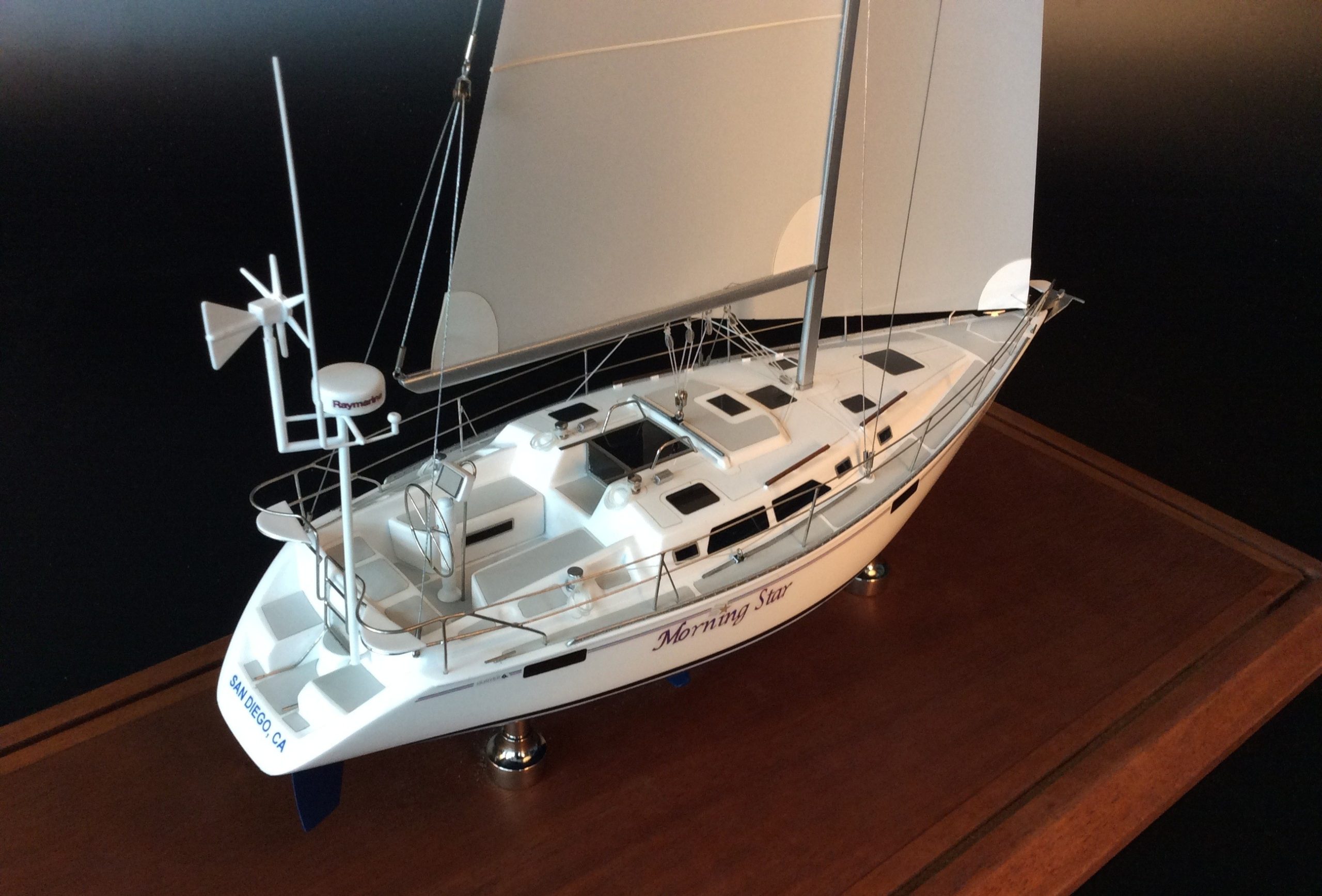 Custom Models - - Hunter Legend 37.5 custom sailboat - Abordage