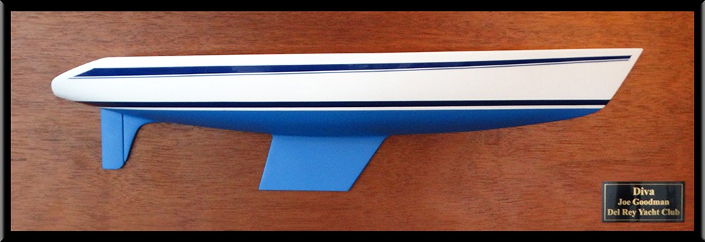 Custom Half Models - - Comet 13 mts half hull - Abordage