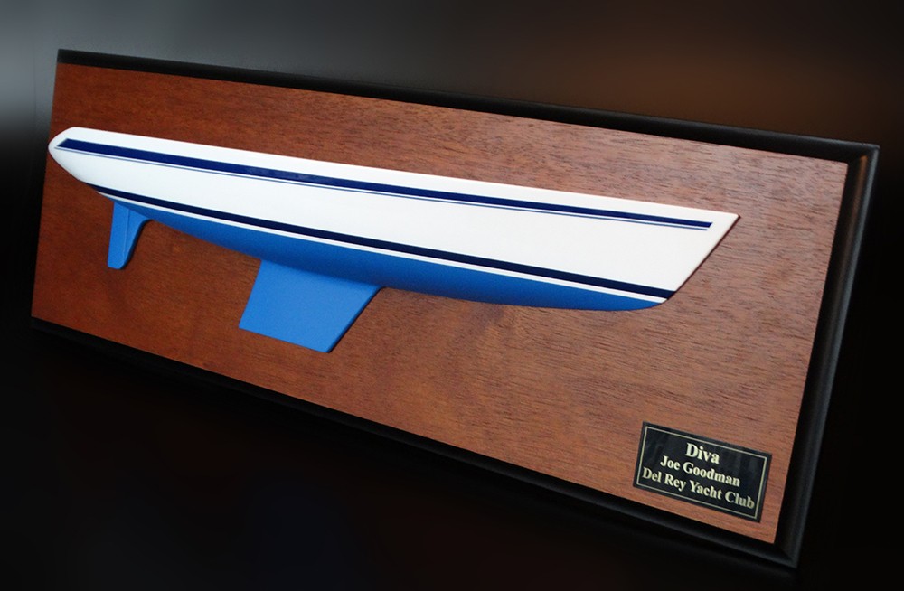 Custom Half Models - - Comet 13 mts half hull - Abordage