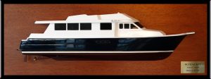 Custom Half Models - Hatteras - Hatteras 80 Sport Deck half model - Abordage