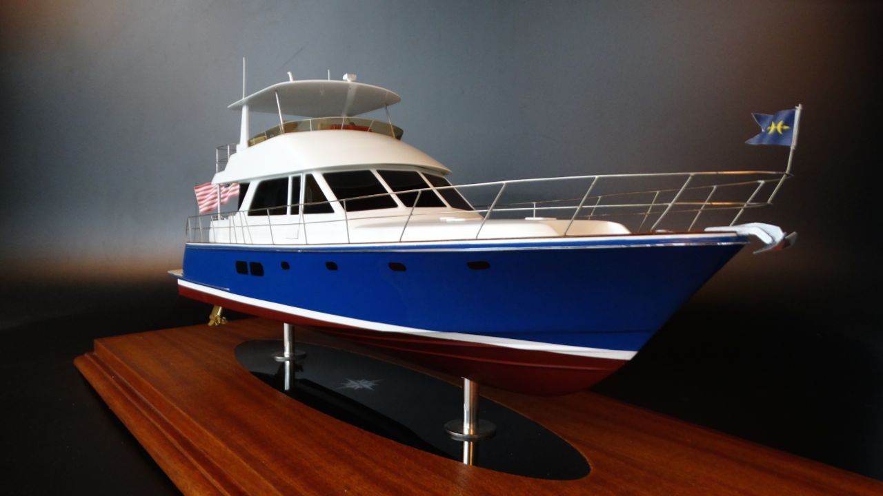 Custom Models - Hunt - Hunt 60 Ocean Series Flybridge custom model - Abordage