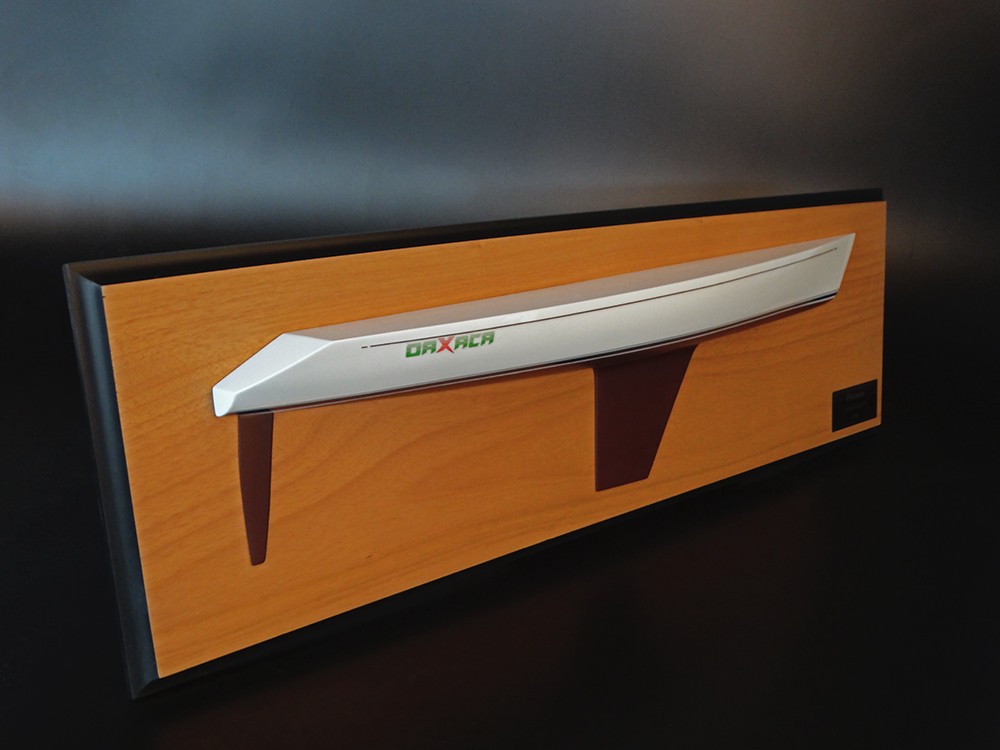 Custom Half Models - - Santa Cruz 50 half hull - Abordage