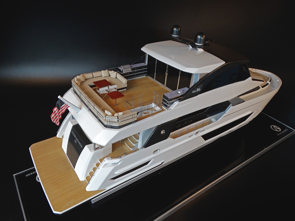 Custom Models - Ocean Alexander - Ocean Alexander 84R custom model - Abordage