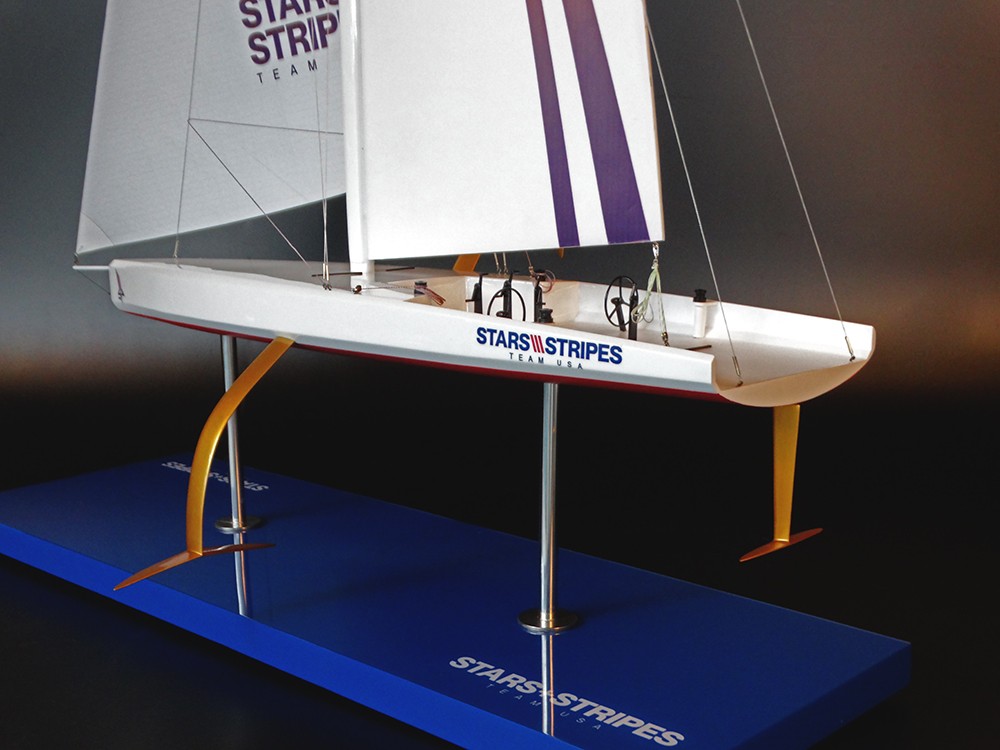 Custom Models - - AC 75 Stars & Stripes USA-11 custom model ! - Abordage