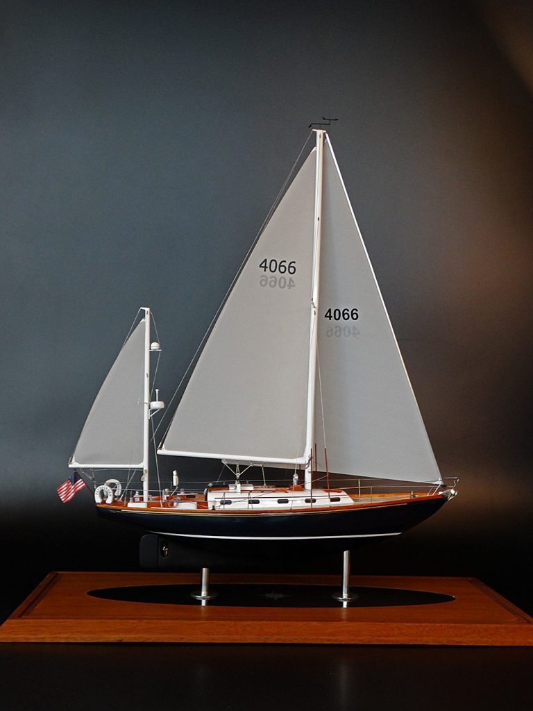 Custom Models - Hinckley - Hinckley Bermuda 40 custom model - Abordage
