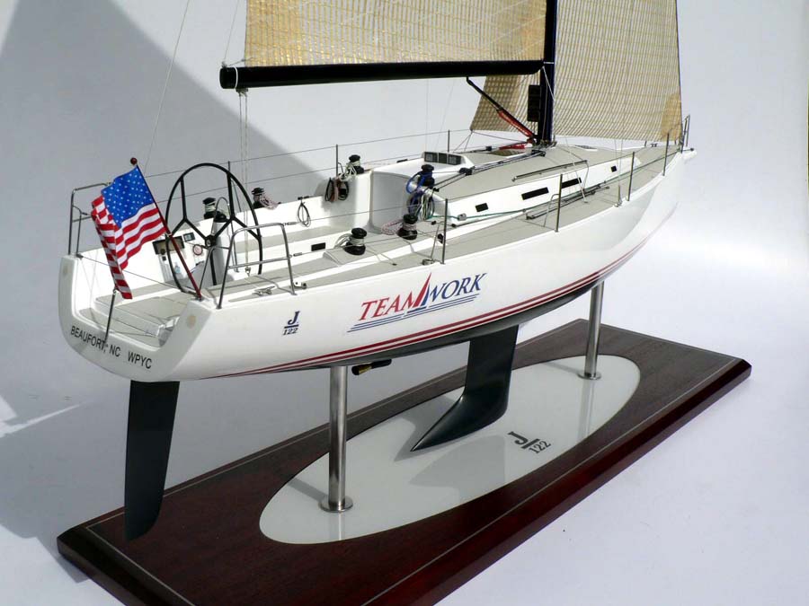 Custom Models - JBoats - JBoats J/122 "Team Work" - Abordage