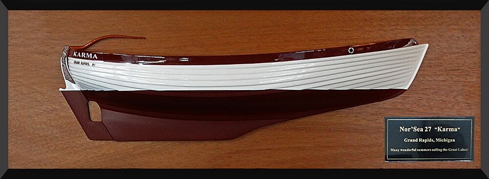 Custom Half Models - - Nor'sea 27 custom half hull - Abordage