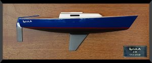 Custom Half Models - JBoats - J29 half model with cabin and cockpit only - Abordage