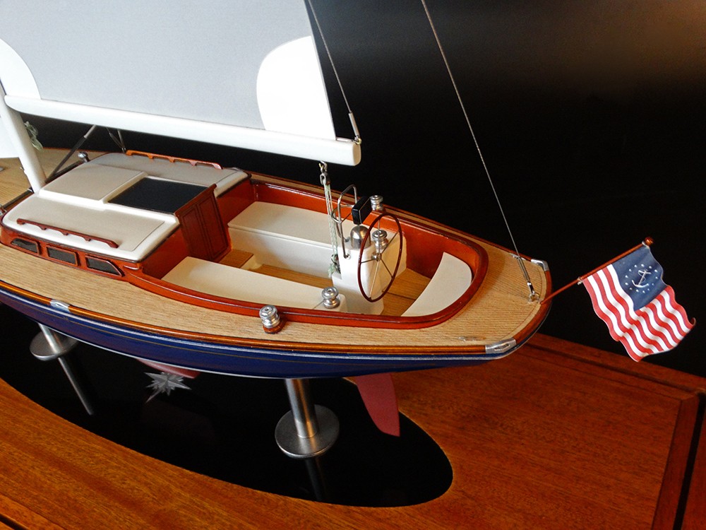 Custom Models - Morris Yachts - Morris Yacht 36 custom model - Abordage