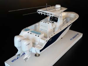 Custom Desk Models - Sea Fox - Sea Fox 288 Commander custom desk model - Abordage