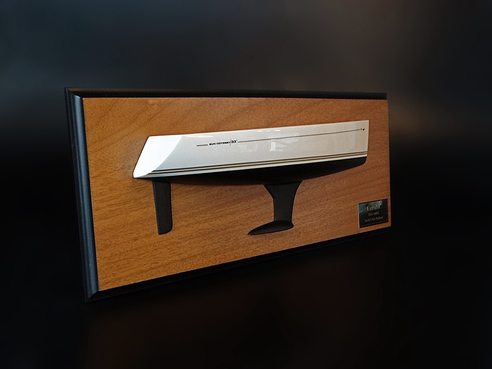 Custom Half Models - Jeanneau - Jeanneau 331 half hull - Abordage