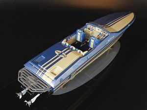 Custom Models - Cigarette - Cigarette 39 Top Gun Unlimited custom model - Abordage