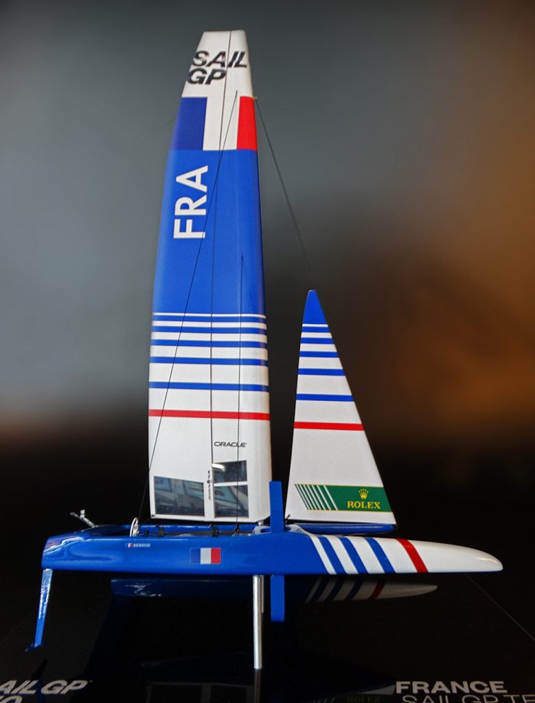 Desk Models - - Sail GP FRANCE desk model - Abordage