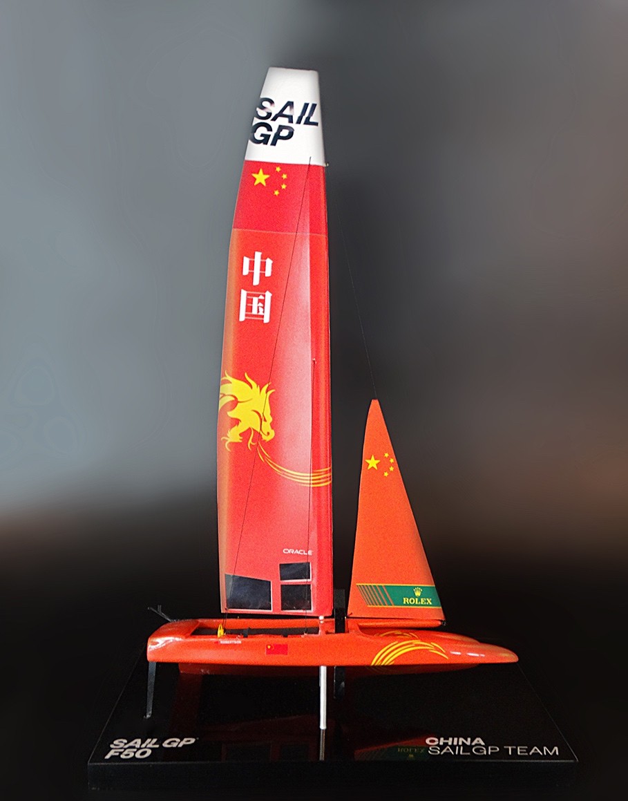 Modelli da tavolo - - Modello da tavolo Sail GP CHINA - Abordage