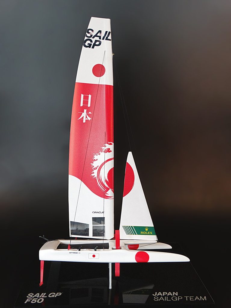 Desk Models - - Sail GP JAPAN desk model - Abordage