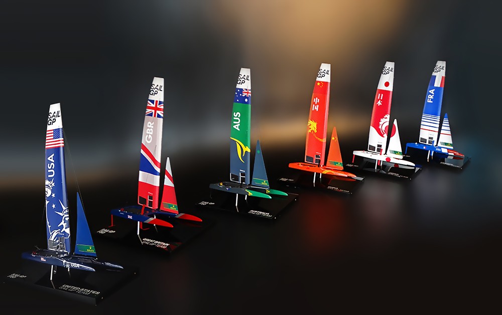 Desk Models - - Sail GP UNITED STATES desk model - Abordage