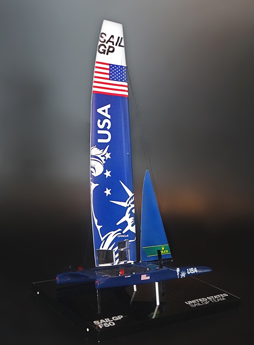 Desk Models - - Sail GP UNITED STATES desk model - Abordage