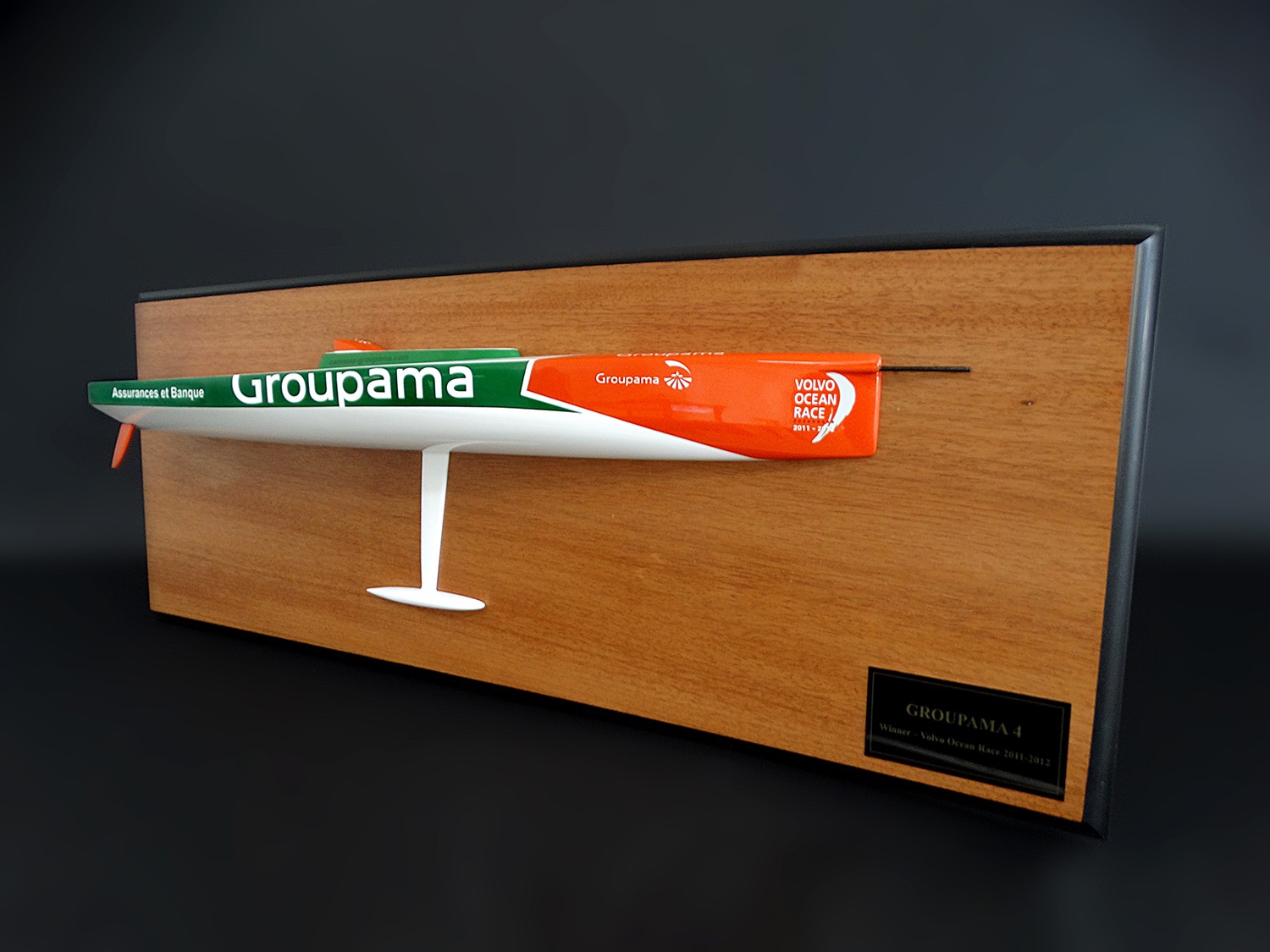 Custom Half Models - - Volvo Ocean Race VOR, edition 2011-2012, Groupama 4, Volvo Open 70, half hull - Abordage