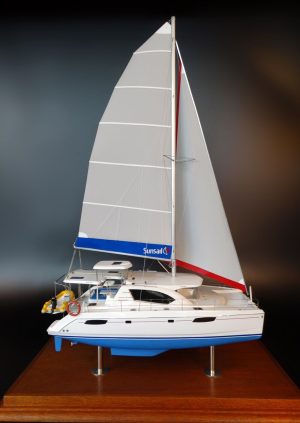 Custom Models - Leopard Catamarans - Leopard 44 Catamaran - Abordage