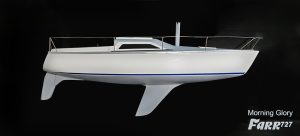 Custom Half Models - Farr - Farr 727 half model - Abordage