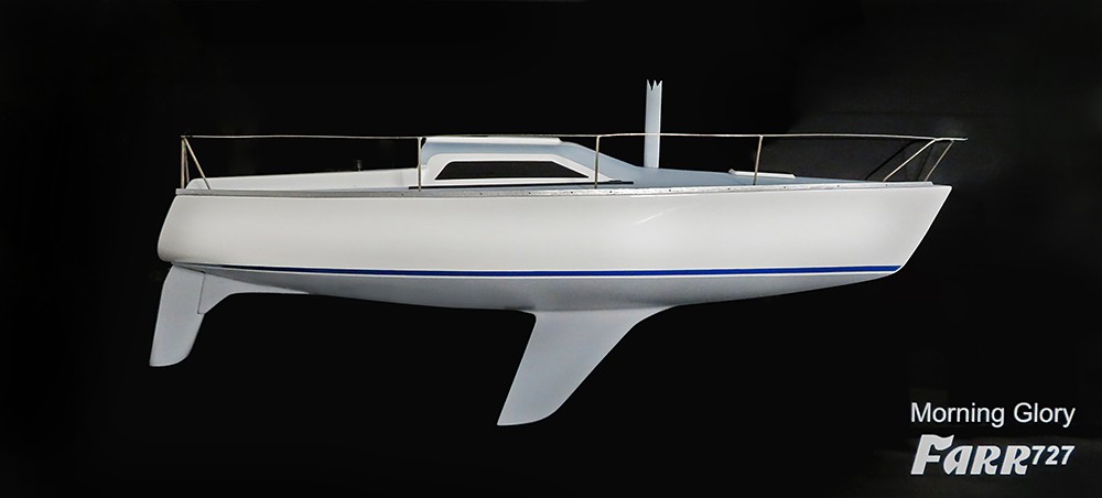 Custom Half Models - Farr - Farr 727 half model - Abordage