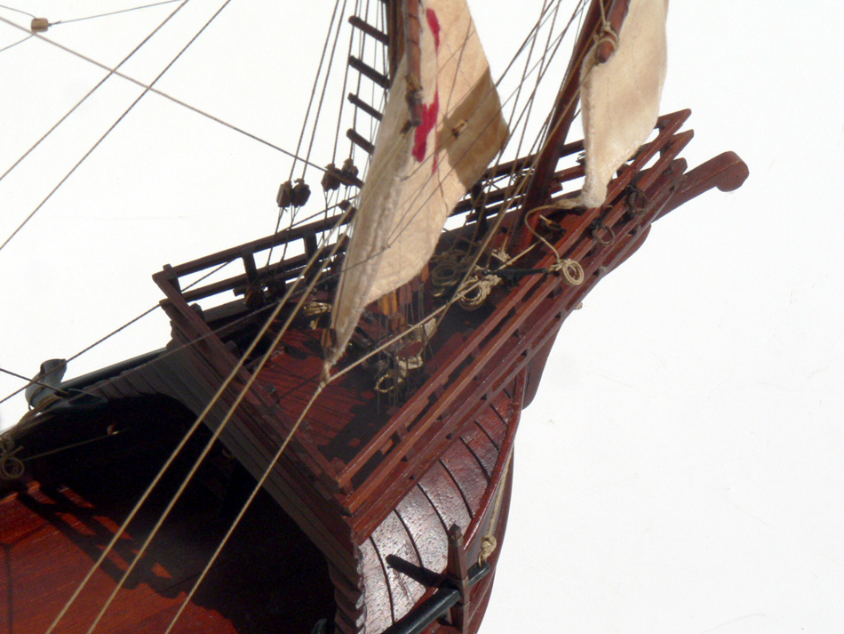 Historic Ships - - Santa Maria 1492 ship Model - Abordage