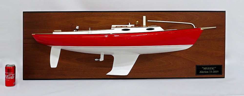 Custom Half Models - Alerion Express - Alerion Express 33 very large half model - Abordage