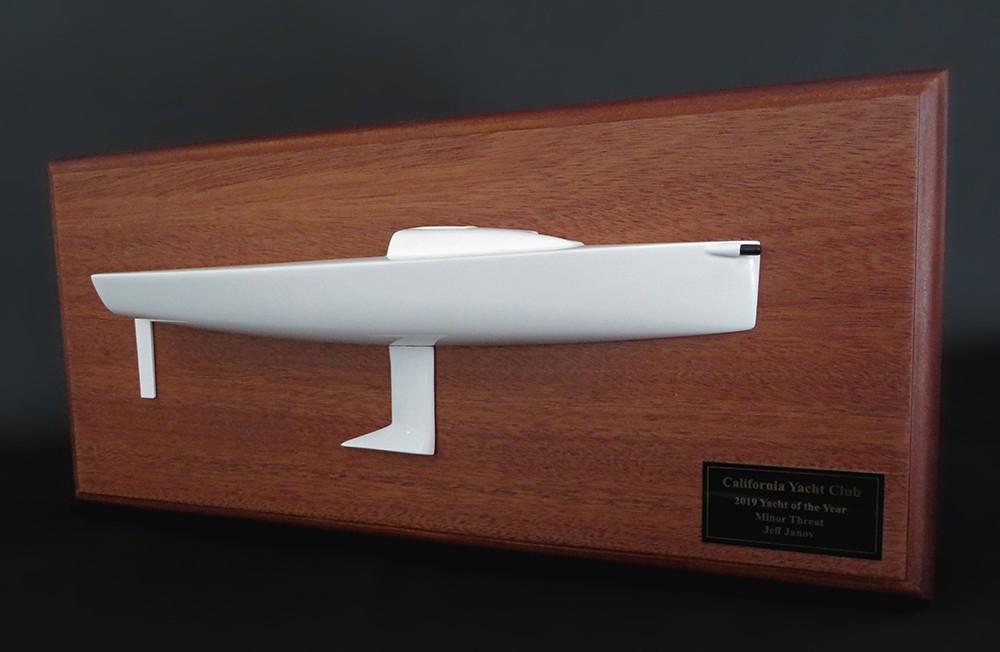 Custom Half Models - JBoats - J 70 custom half model with cabin and cockpit only - Abordage