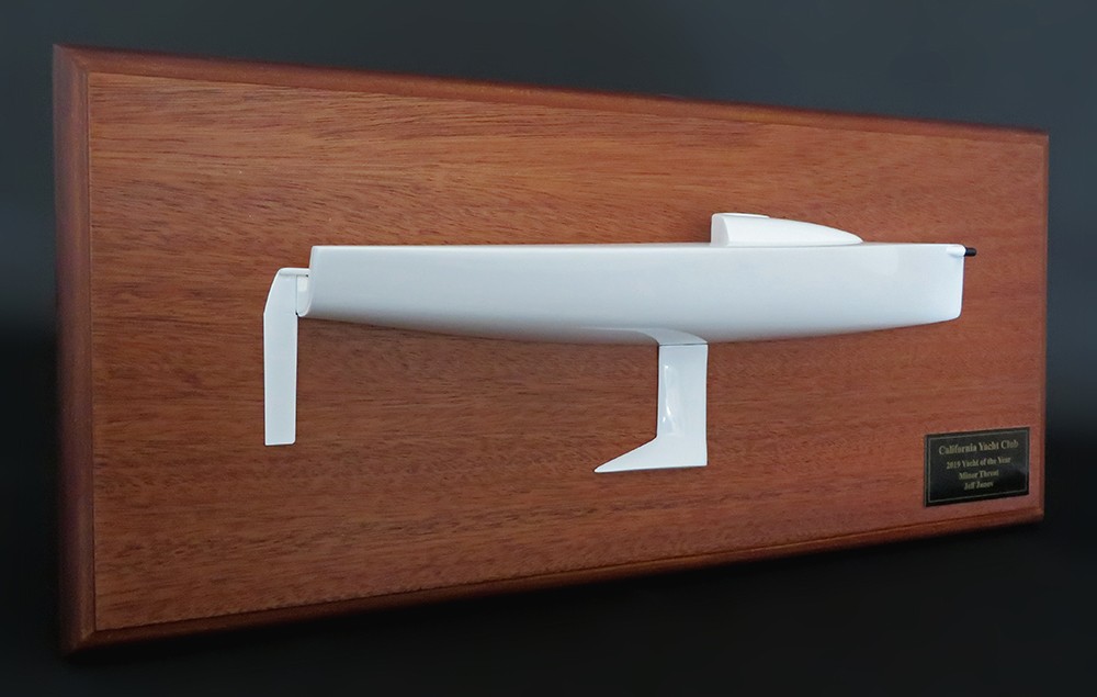 Custom Half Models - JBoats - J 70 custom half model with cabin and cockpit only - Abordage