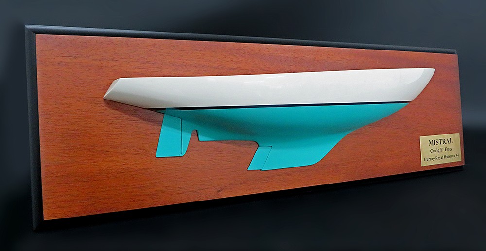 Custom Half Models - Royal Huisman - Royal Huisman 44 custom half hull - Abordage