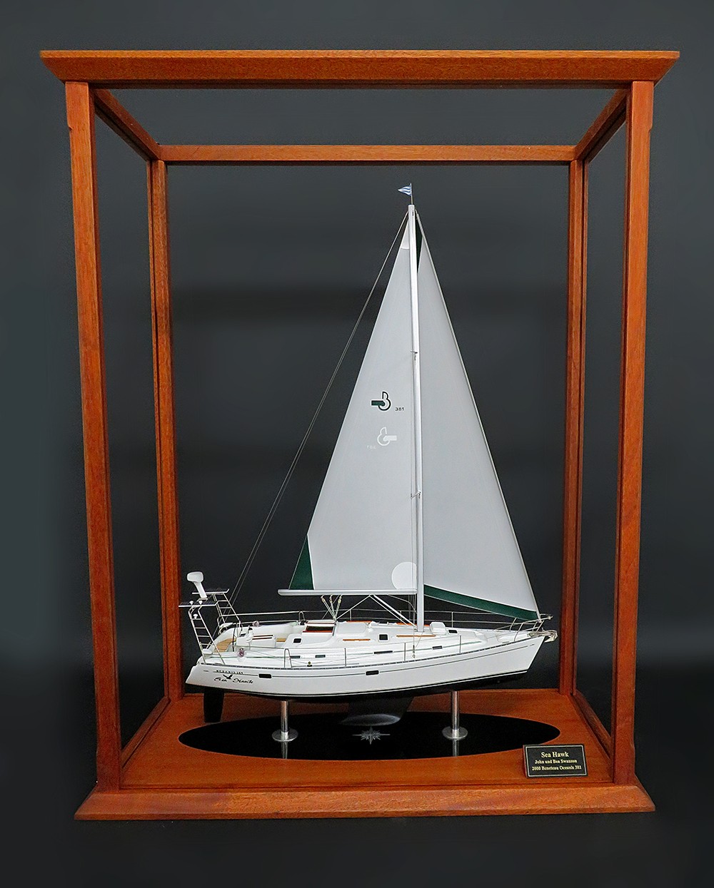 Custom Models - Beneteau - Beneteau Oceanis 381 custom model - Abordage