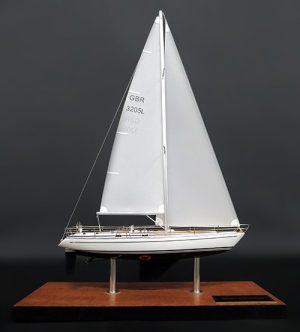 Custom Desk Models - Nautor Swan - Nautor Swan 51 desk model - Abordage