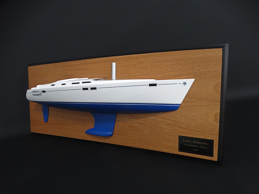 Custom Half Models - Beneteau - Beneteau 423 half model with cabin and cockpit only - Abordage