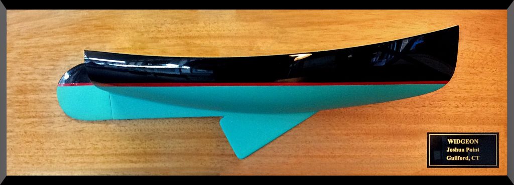 Custom Half Models - Marshall Catboats - Marshall 15 Sandpiper flushdeck half hull - Abordage