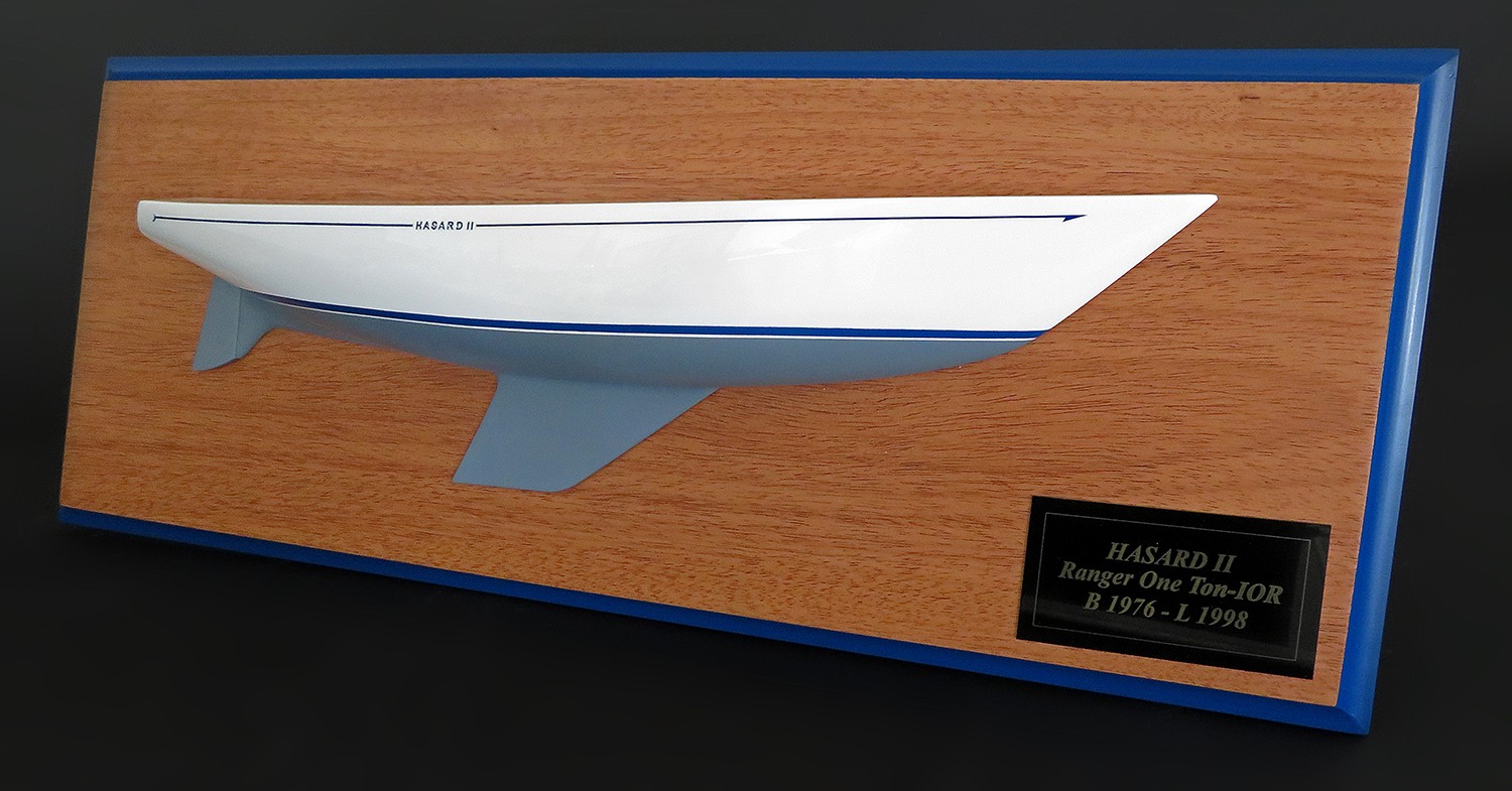 Custom Half Models - - Ranger 37 flushdeck half hull - Abordage