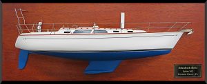 Custom Half Models - Sabre Yachts - Sabre 362 half model with deck details - Abordage