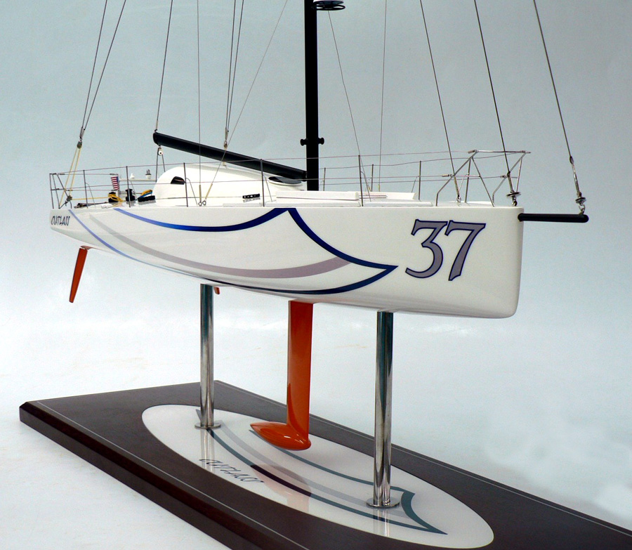 Custom Models - Owen Clarke Design - Owen Clarke Design Class 40 Open Racing Yacht "Cutlass" - Abordage